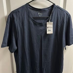 Figs Men’s Navy Super Soft - Shortsleeve Underscrub - NEW WITH TAGS (Medium)